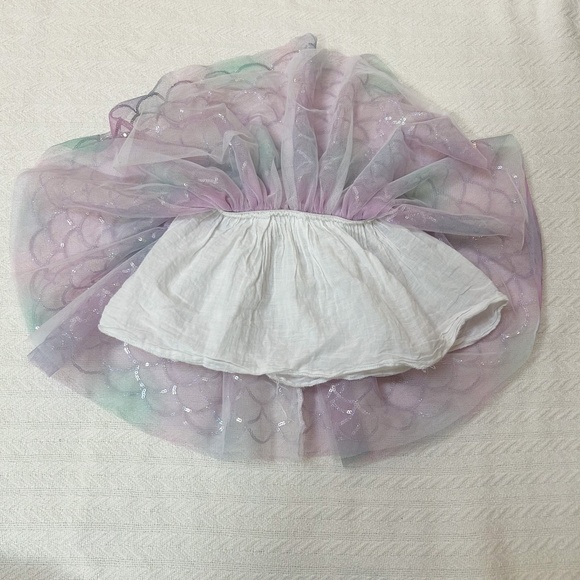 Sweet Wink purple blue Mermaid Tutu - sz 12-24m - Picture 4 of 10